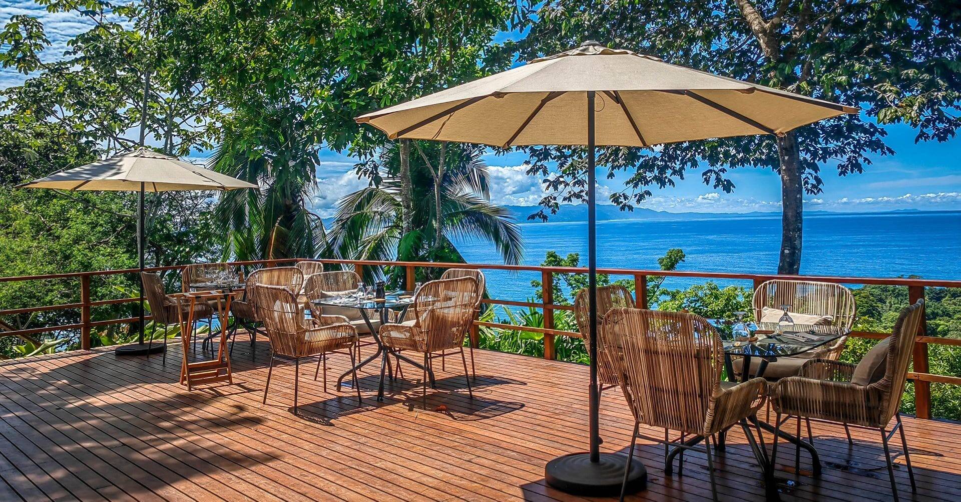 Costa Rica, Lapa Rios Lodge, Lapa Ocean Villa Abendstimmung, Latin America Tours