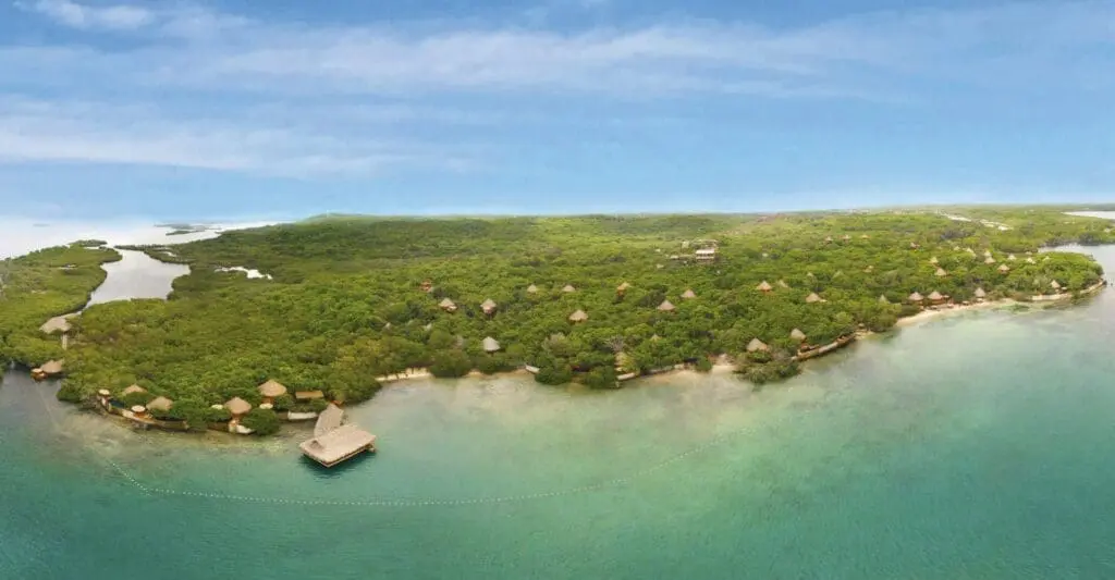 Kolumbien, Las Islas, Luftansicht Panorama, Latin America Tours