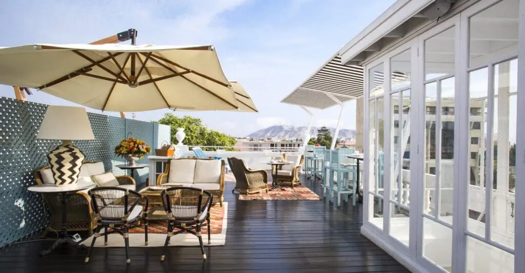 Peru, Hotel B, Dachterrasse, Latin America Tours