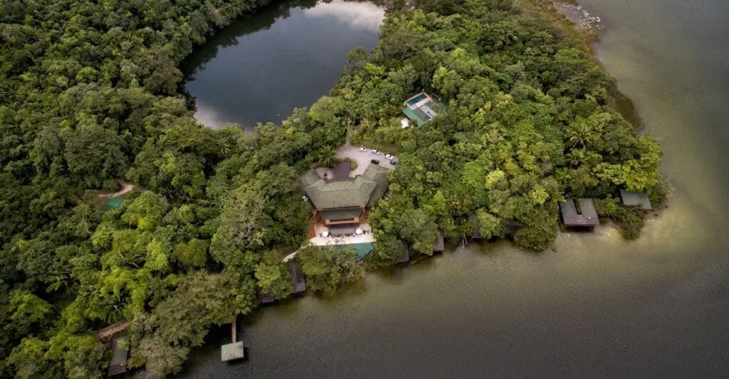 Guatemala, Las Lagunas, Luftansicht, Latin America Tours