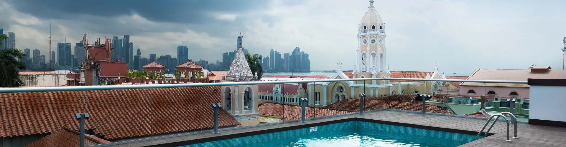 Panama, Central Hotel, Aussicht auf Panama, Latin America Tours