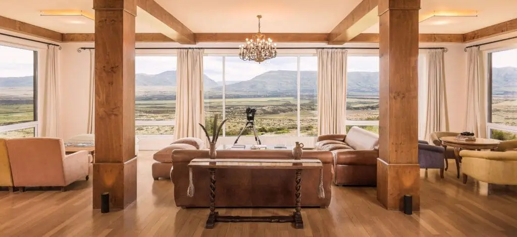 Argentinien, Eolo Lodge, Aufenthaltsbereich, Latin America Tours