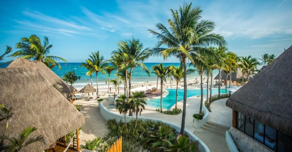 Mexiko, Mahekal Beach, Pool und Strand, Latin America Tours