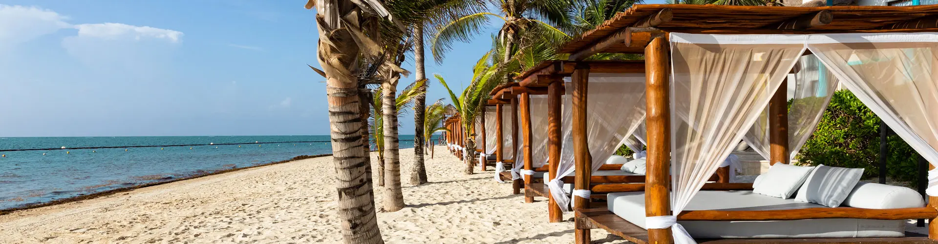 Mexiko, Margaritaville Island Reserve, Strand, Strandliegen, Latin America Tours
