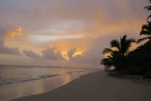 Domninikanische Republik, Sonnenuntergang, Strand, Palme, Rosa Himmer, Reisebericht, Latin America Tours