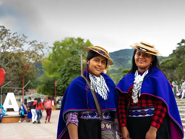Kolumbien, Reise planen in 5 Schritten, Silvia, Misak Frauen, Latin America Tours