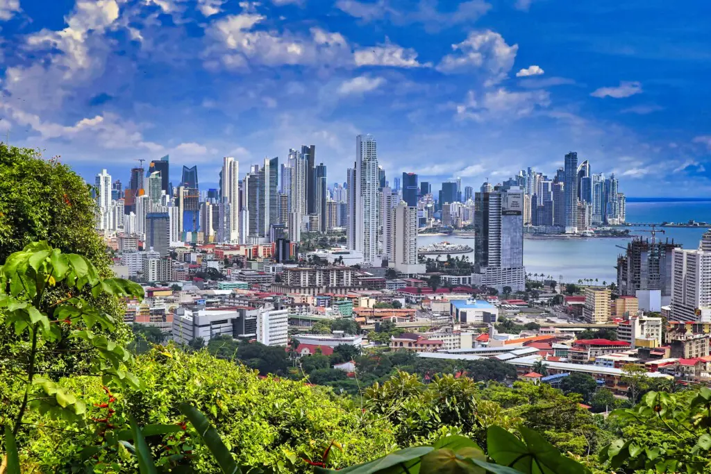 Panama, Hauptstadt, Panama City, Latin America Tours, Aussicht auf Panama City, Ancon Hill, Latin America Tours