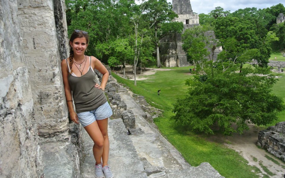 Latin America Tours Team, Alessandra Ruefenacht in Tikal Guatemala