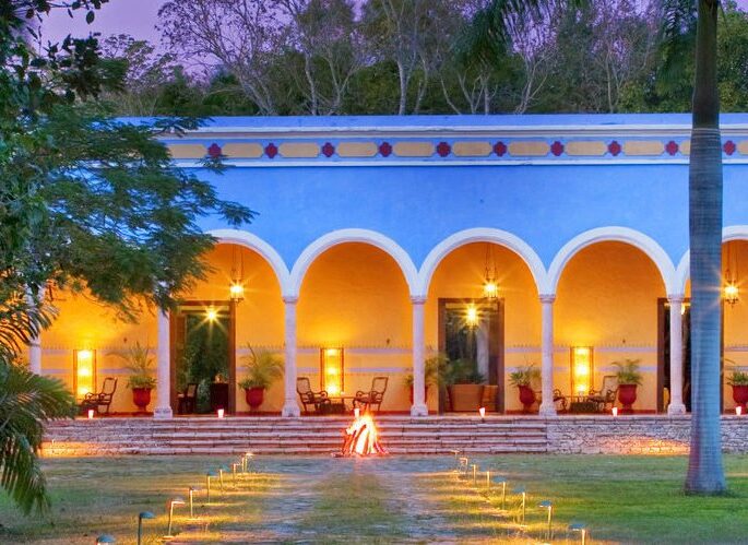 Mexiko, Hacienda Santa Rosa, Fassade, Latin America Tours