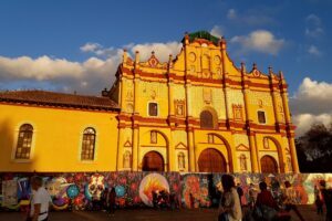 San Cristobal de las Casas, Kirche, Sonnenuntergang, Mexiko, Latin America Tours