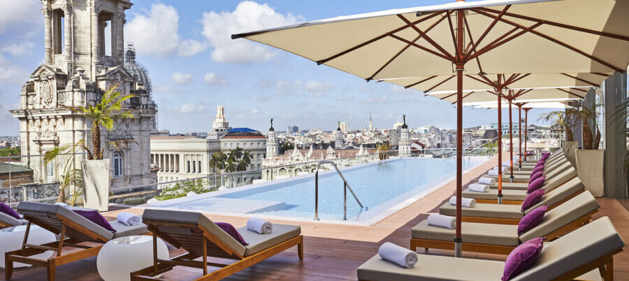 Manzana Kempinski, Havanna, Hotel, Dachterrasse, Pool, Aussicht