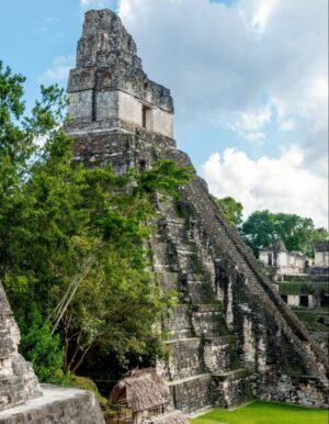Guatemala, Tikal, Maya Tempel, grosse Pyramide, Reisen
