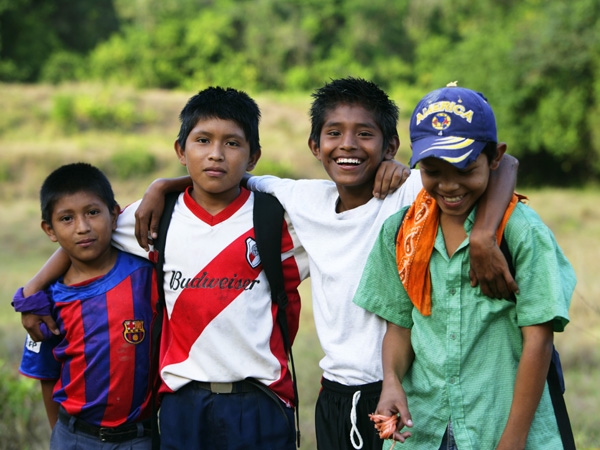 Costa Rica, Kinder Jungen, Karibikküste, Latin America Tours, Reisen