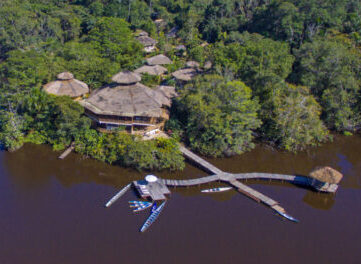 Ecuador, La Selva Lodge, Luftaufnahme, Latin America Tours