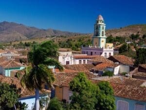 Kuba, Trinidad, Altstadt, Kirchenturm, Kuba Reise planen, Latin America Tours