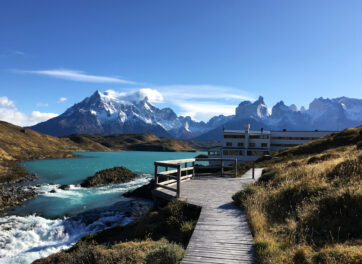 Chile, Explora Torres del Paine, Hotelansicht und Panorama, Latin America Tours