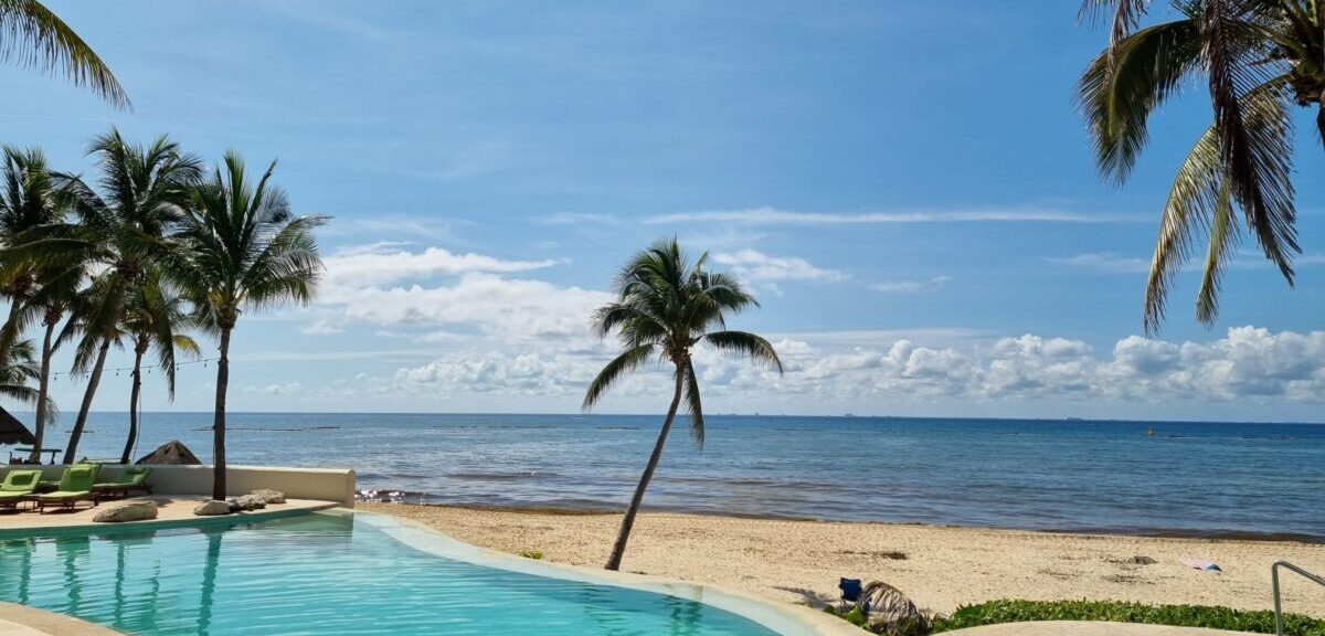 Mexiko, Playa del Carmen, Strand, Mahekal Beach Resort, Pool, Latin America Tours