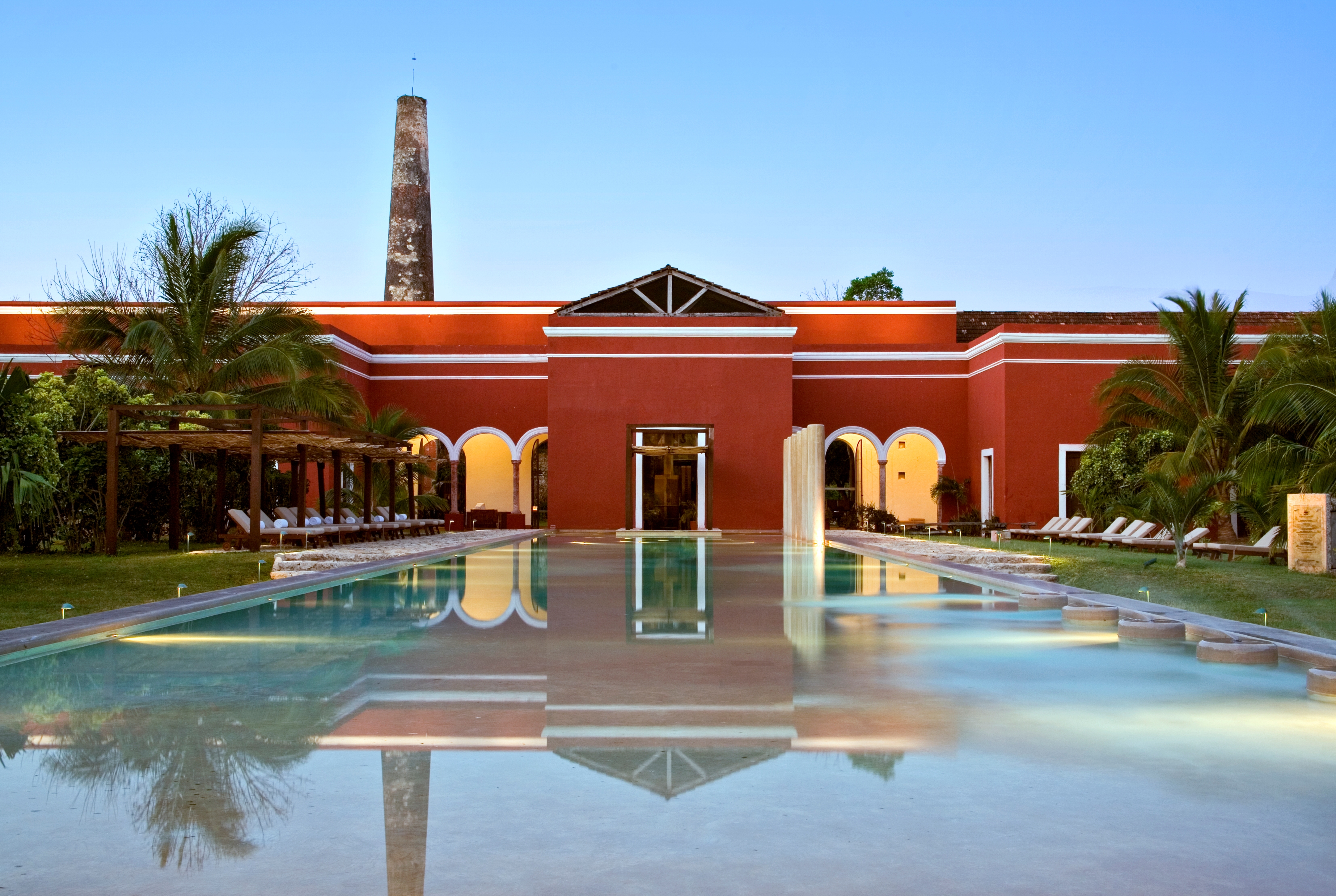 Mexiko, Hacienda Temozon, Pool, Latin America Tours, Reisen