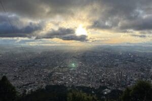 Kolumbien, Aussicht auf Bogota, Metropole, Hauptstadt, Latin America Tours, Reisen