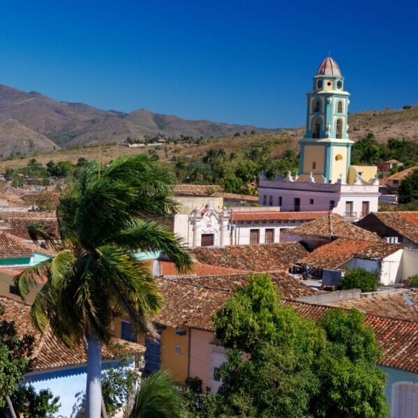Kuba, Trinidad, Blick über die Dächer, Latin America Tours, Reisen
