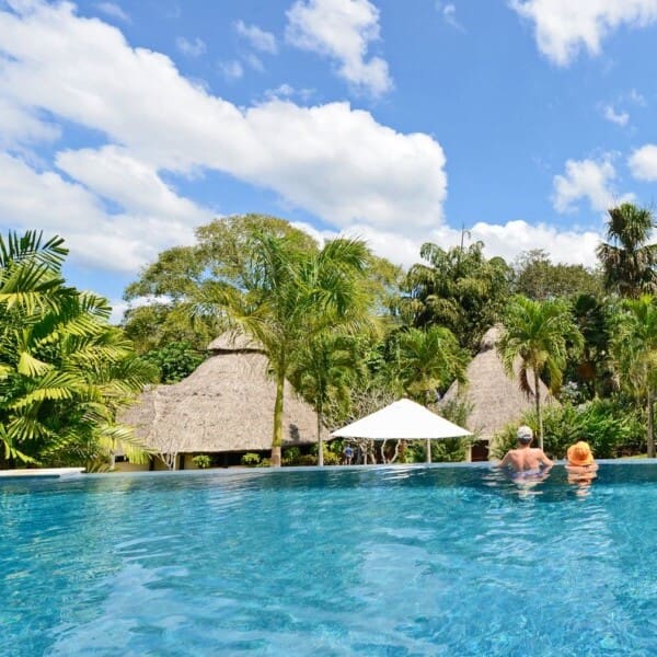 Belize Chaa Creek Lodge, Infinity Pool, Latin America Tours, Reisen