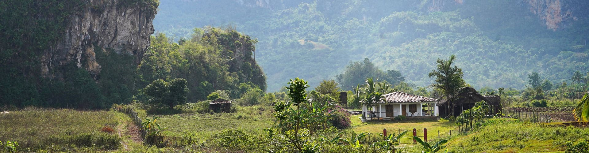 Kuba, grün bewachsene Berge in Viñales, Latin America Tours, Reisen