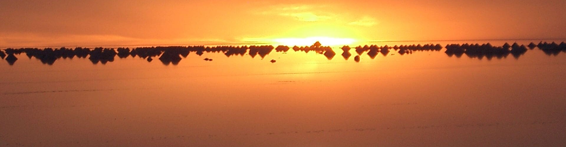 Bolivien, Salzhotel Luna Salada, Salar de Uyuni, Sonnenuntergang, Latin America Tours