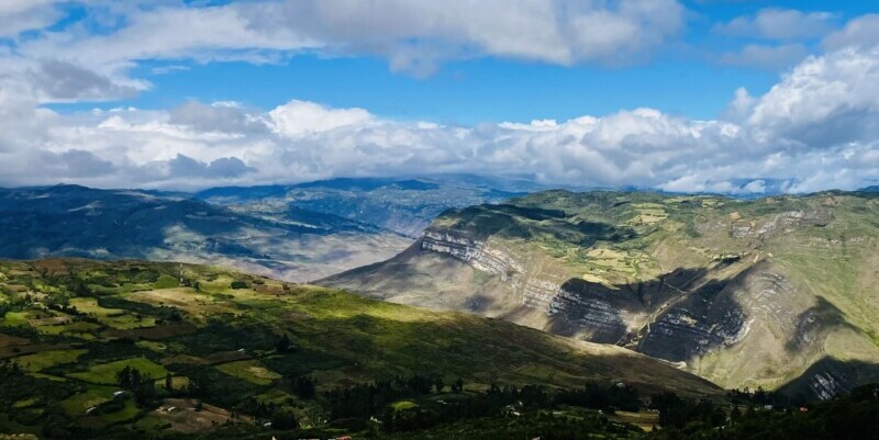 Peru, Region Chachapoyas - Ausblick von Kuelab, Latin America Tours, Reisen