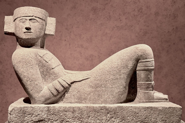 Mexiko, Mayastatue, Latin America Tours