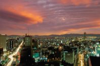 Mexiko, Mexico City, Sicht über die Stadt und paseo de la reforma, Latin America Tours, Reisen