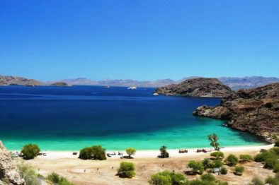 Mexiko, Baja California, Bucht mit türkisfarbenem Meer, Latin America Tours, Reisen Mexiko, Baja California, Bucht mit türkisfarbenem Meer, Latin America Tours, Reisen