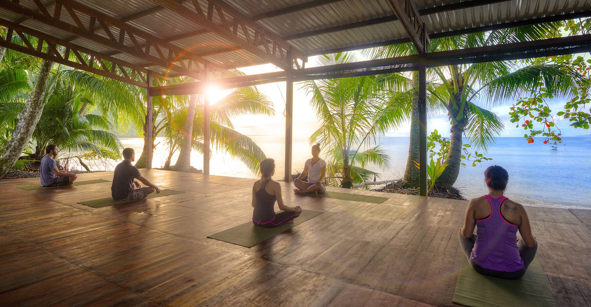 Costa Rica, Playa Nicuesa Lodge, Yoga Deck, Latin America Tours