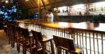 Jicaro Island Lodge, Bar Abendstimmung
