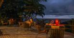 3. Lapa Rios Lodge, Restaurant Abendstimmung