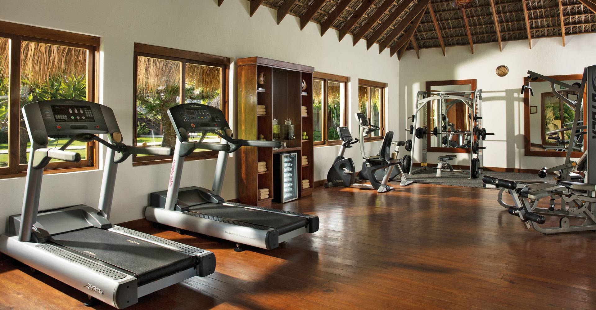 Dominikanische Republik, Hotel Zoetry Agua Punta Cana, Fitness Center, Latin America Tours