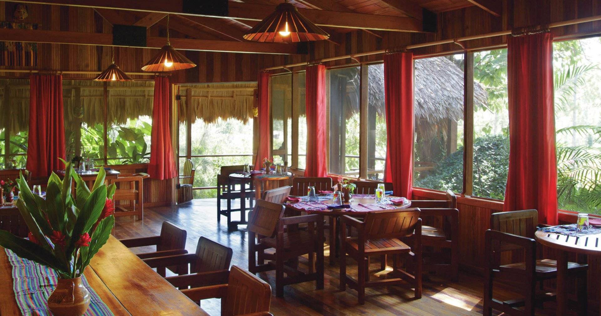 Belize, Blancaneaux Lodge, Restaurant, Latin America Tours