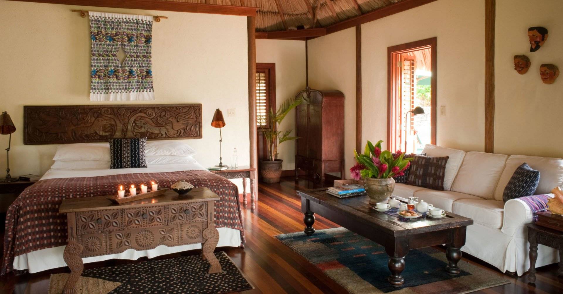 Belize, Blancaneaux Lodge, Luxury Cabana, Latin America Tours