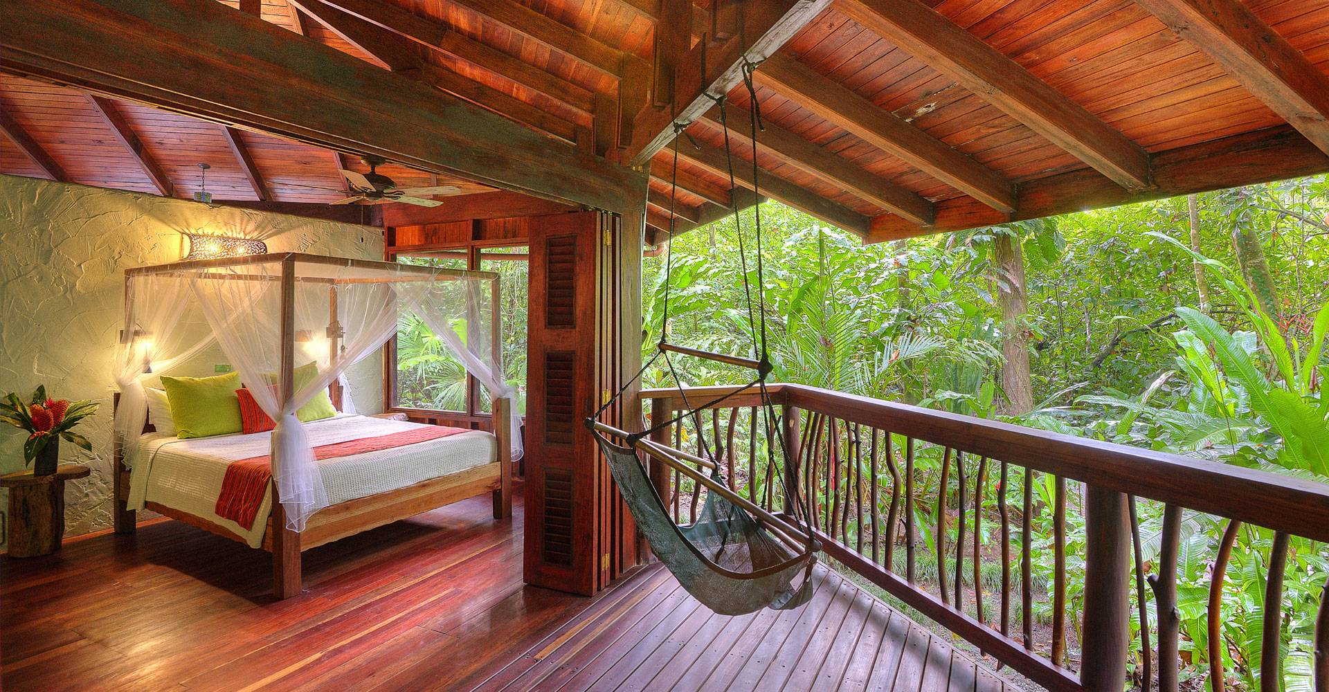 Costa Rica, Playa Nicuesa Lodge, Cabin Suite, Balkon, Latin America Tours
