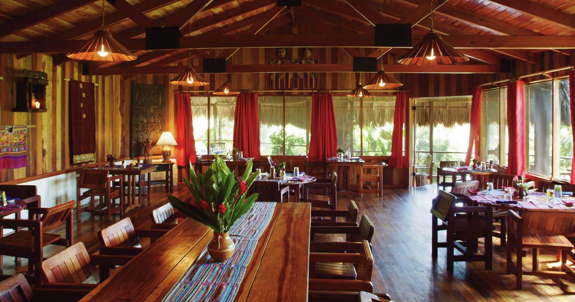 Belize, Blancaneaux Lodge, Restaurant, Latin America Tours